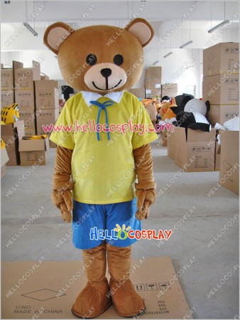 Adult Bear Costumes Cartoon Bear Mascot Costume