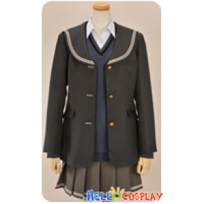 Amagami Cosplay Ai Nanasaki School Girl Uniform Costume