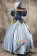 Fairy Tail Cosplay Juvia Lockser Blue Formal Dress Costume