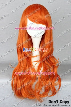 One Piece Nami After 2 Years Cosplay Wig Orange