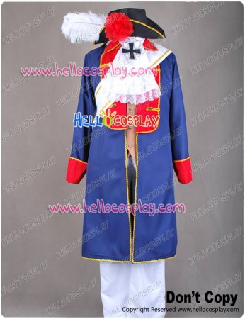 APH Axis Powers Hetalia Prussia Cosplay Costume