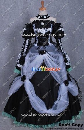 Vocaloid 2 Dress Cantarella Hatsune Miku Cosplay Costume