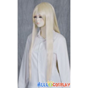 Light Yellow Medium Cosplay Wig