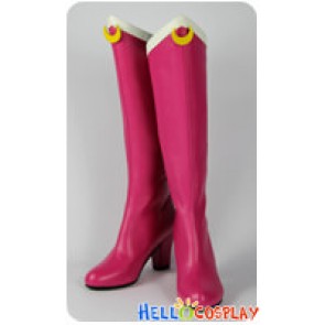 Sailor Moon Cosplay Usagi Tsukino Pink Long Boots