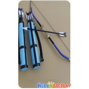 Samurai Warriors BASARA Cosplay Ranmaru Mori Bow Arrows Prop