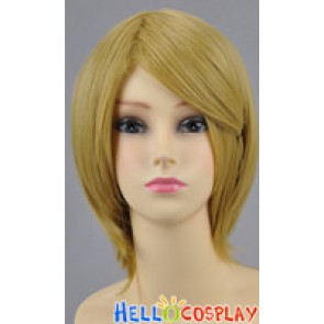 Butterscotch Blonde Golden Short Wig Layered Cosplay Wig