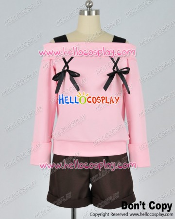 Diabolik Lovers Cosplay Yui Komori Pink Daily Uniform Costume