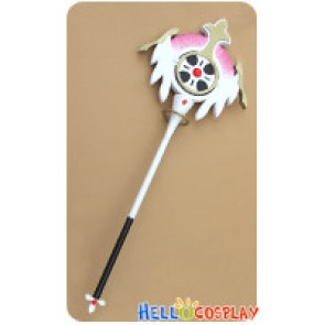 Elsword Cosplay Aisha Angel Magic Wand Hand Staff Stick Weapon