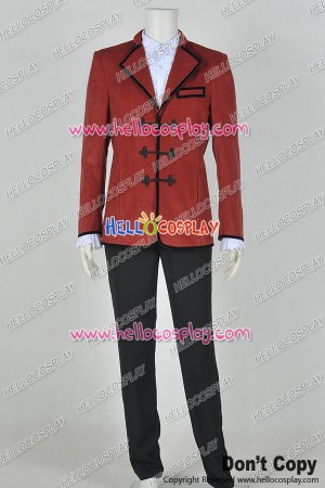 Doctor The 3rd Third Dr Jon Pertwee Jacket Red Cosplay Costume