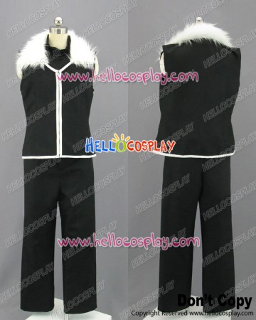 Fullmetal Alchemist Cosplay Greed Black Uniform Costume