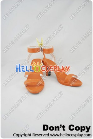 One Piece Cosplay Nami Shoes Orange