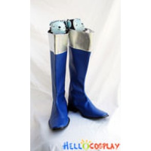 Tokusou Sentai Dekaranger Cosplay Blue Boots