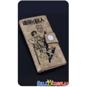 Attack On Titan Shingeki No Kyojin Cosplay Levi Long Wallet