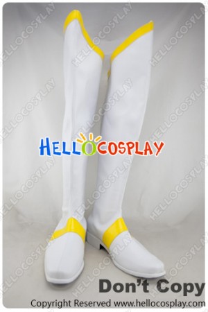 Code Geass GAIDEN Akito The Exiled Shoes Cosplay Shin Boots