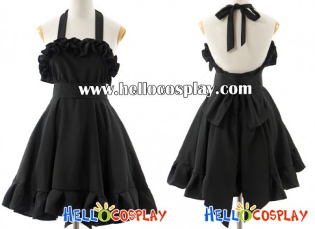 K-On Cosplay Mio Akiyama Black Dress