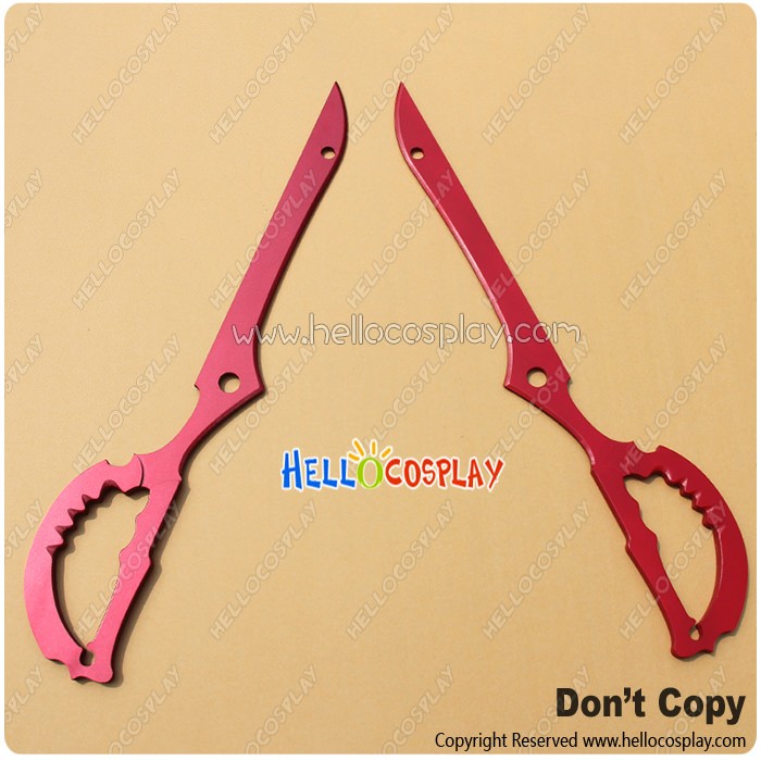 Kill La Kill Cosplay Ryuko Matoi Red Scissors Blade Weapon New Version 