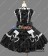 Sweet Lolita Gothic Punk Luxurious Black Dress