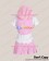The Idolmaster Cosplay Futaba Anzu Pink Uniform Costume