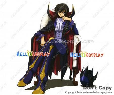 Code Geass Cosplay Lelouch Lamperouge Zero Shoes
