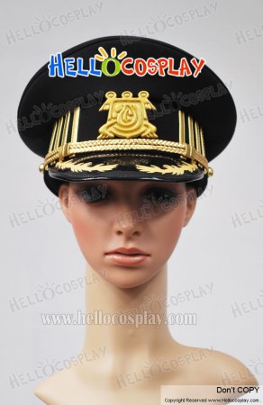 07 Ghost Cosplay Empire's Military Hat New Style