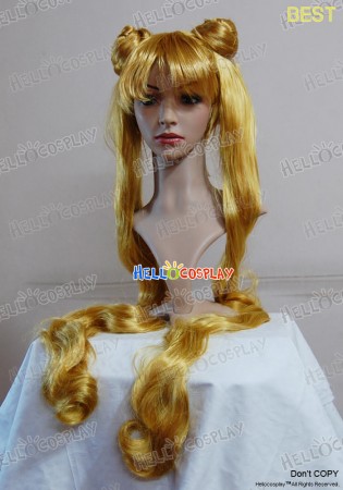 Sailor Moon Serena Tsukino Cosplay Wig