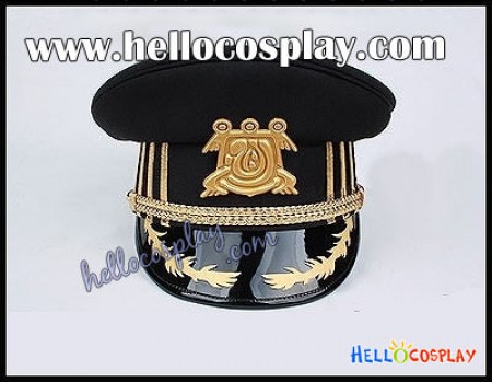 07 Ghost Cosplay Empire's Military Hat