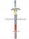 Fate Stay Night Saber Excalibur Cosplay Sword