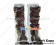 Brown White Three Bows Contracted Chunky Sweet Lolita Boots
