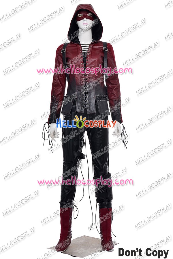 Queen Speedy Thea Costume For Green Arrow Red Arrow Cosplay Uniform