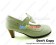 White IW Charlotte Bow Chunky Sweet Lolita Shoes