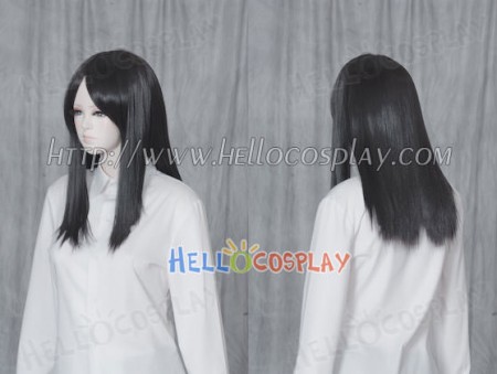 Darkest Grey 50cm Cosplay Straight Wig