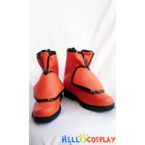 Guilty Gear XX Cosplay May Short Boots Orange