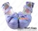 Sweet Lolita Shoes Purple Matte Round Buckle Bows Platform Round Buckle