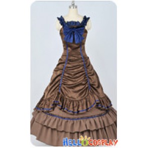 Southern Belle Ball Gown Chocolate Wedding Lolita Dress