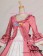 Gothic Renaissance Victorian Steampunk Gown Reenactment Pink Lolita Dress Costume