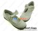 White Charlotte Bow Low Heel Chunky Sweet Lolita Shoes