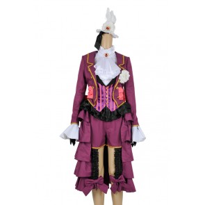 Black Butler 2 Cosplay Alois Trancy Purple Uniform Costume