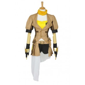 RWBY Cosplay Yellow Trailer Yang Xiao Long Uniform Costume Full Set