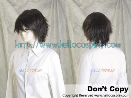 Black New Cosplay Short Layer Wig