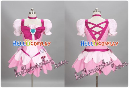 HeartCatch PreCure Cosplay Cure Blossom Costume