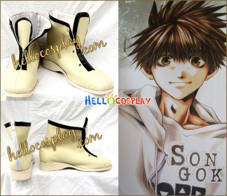 Saiyuki Cosplay Son Goku Shoes
