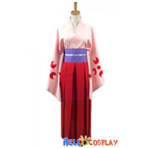 Sakura Wars Cosplay Shinguji Sakura Costume Kimono