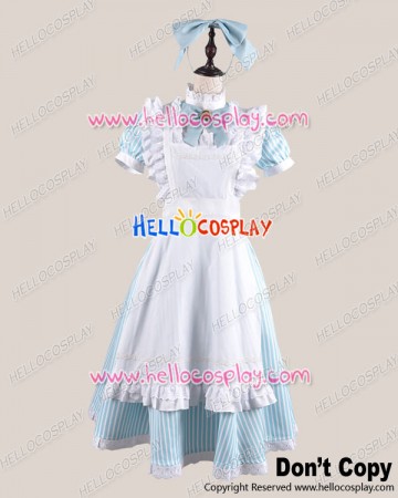 Amnesia Cosplay Heroine Costume Alice Maid Dress