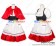 Little Red Riding Hood Cosplay Maid Dress Costume