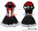 Queen Red Heart Shaped K Cosplay Fur Lace Dress Costume