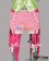 Macross Frontier Cosplay The End Of Triangle Ranka Lee Green Pink Costume