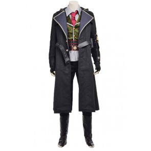 Assassins Creed Syndicate Cosplay Jacob Frye Costume Uniform