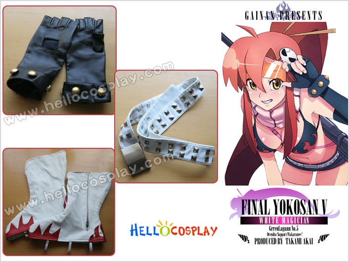 Tengen Toppa Gurren Lagann Cosplay Costume Accessory Littner Yoko Hairpin Tengen Toppa Gurren Lagann Cosplay Costume Accessory Littner Yoko Hairpin