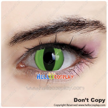 Cat Eyes Cosplay Green Contact Lense