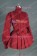 Victorian Lolita Reenactment Romantic Ruffle Gothic Lolita Dress Burgundy